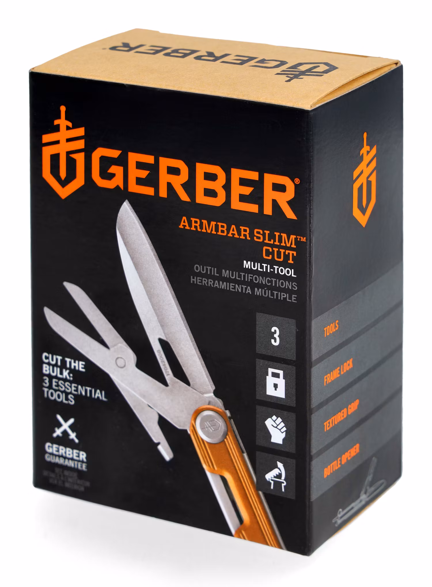 Швейцарско ножче Gerber Armbar Slim Cut - orange