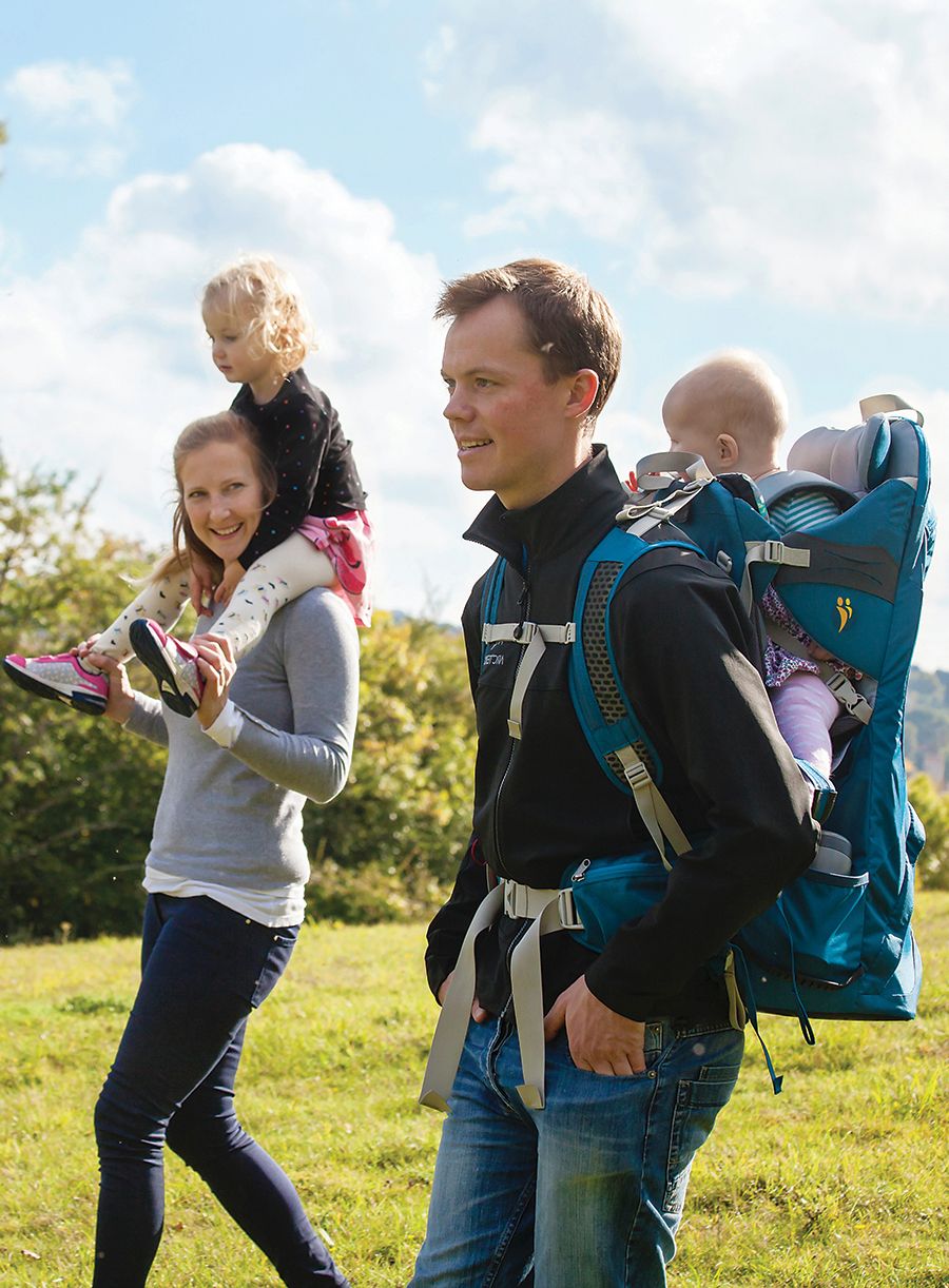 Туристическо кенгуру LittleLife Freedom S4 Child Carrier - blue