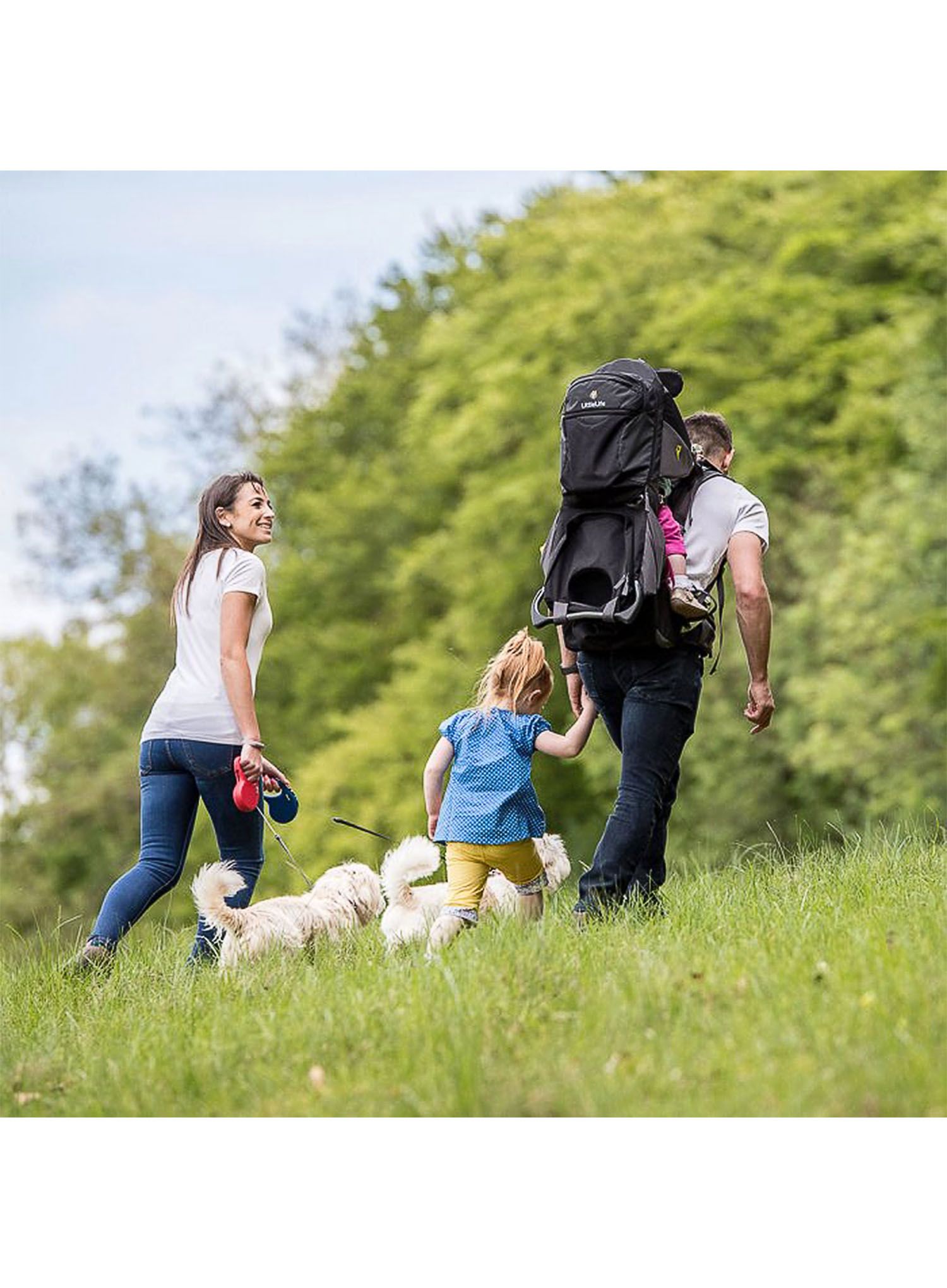 Туристическо голямо кенгуру LittleLife Voyager S5 Child Carrier - black