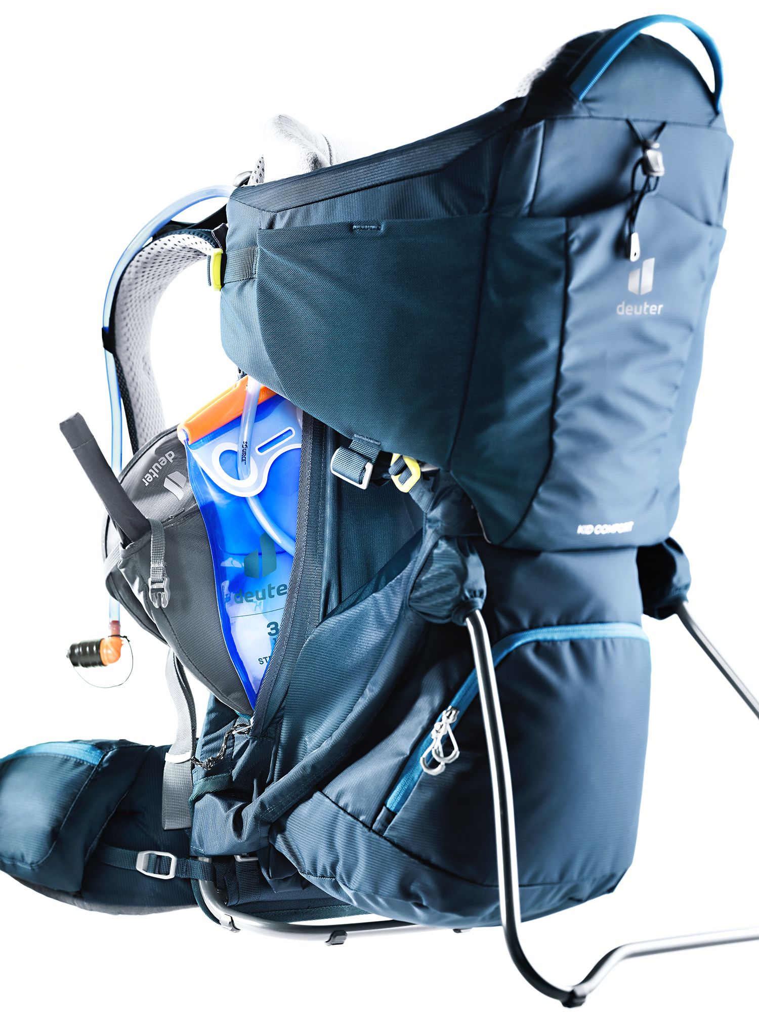 Туристическо голямо кенгуру Deuter Kid Comfort - midnight