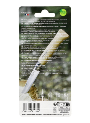 Туристически нож Opinel Inox Origins No.08 Blister - red/red