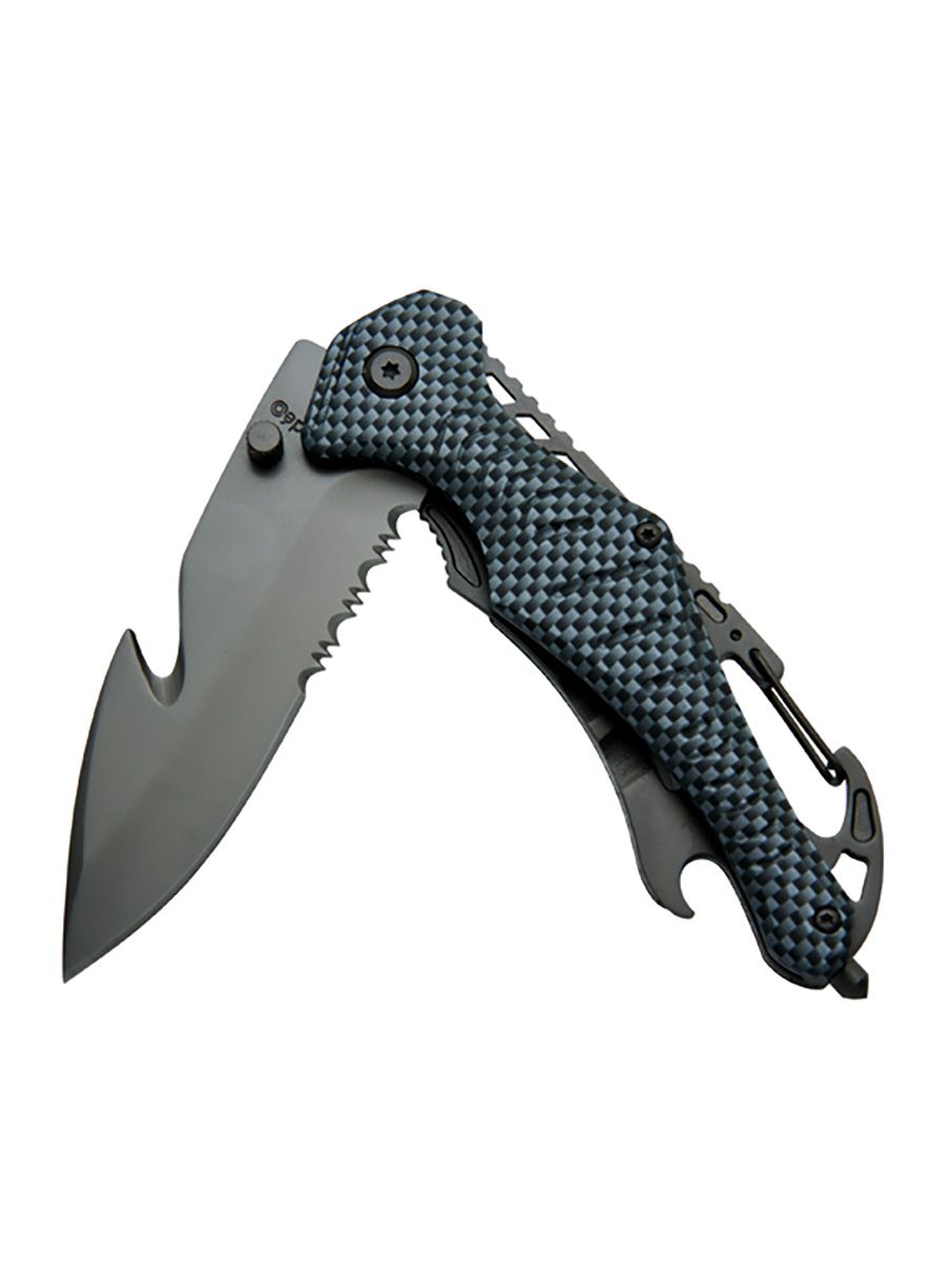 Туристически нож Baladeo Security Knife Emergency - carbon fiber