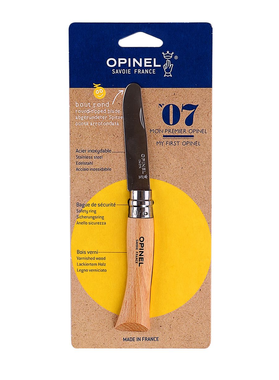 Туристически нож Opinel My First Opinel No.07 - natural