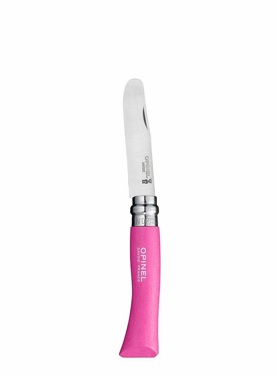 Туристически нож Opinel My First Opinel No.07 - fuchsia