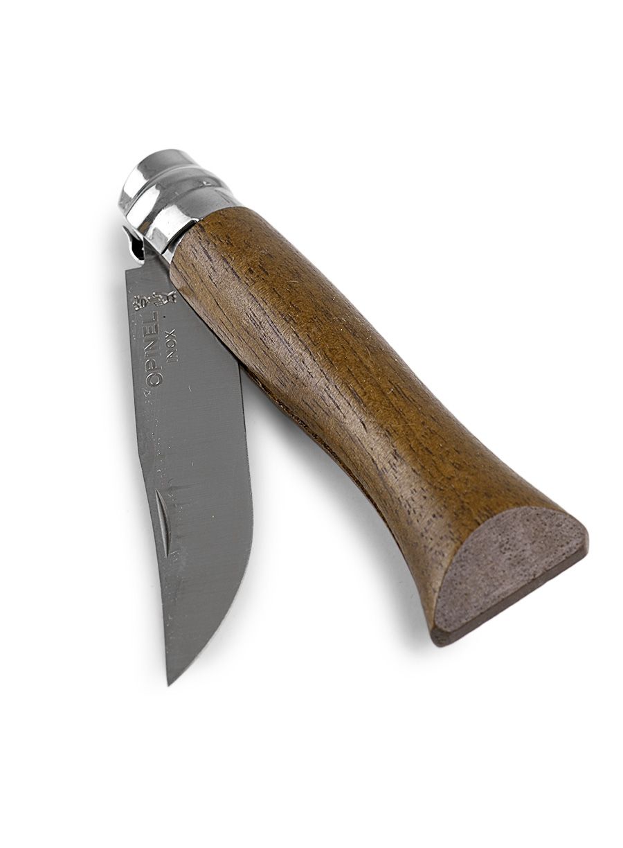 Туристически нож Opinel No.06 Inox Lux - walnut