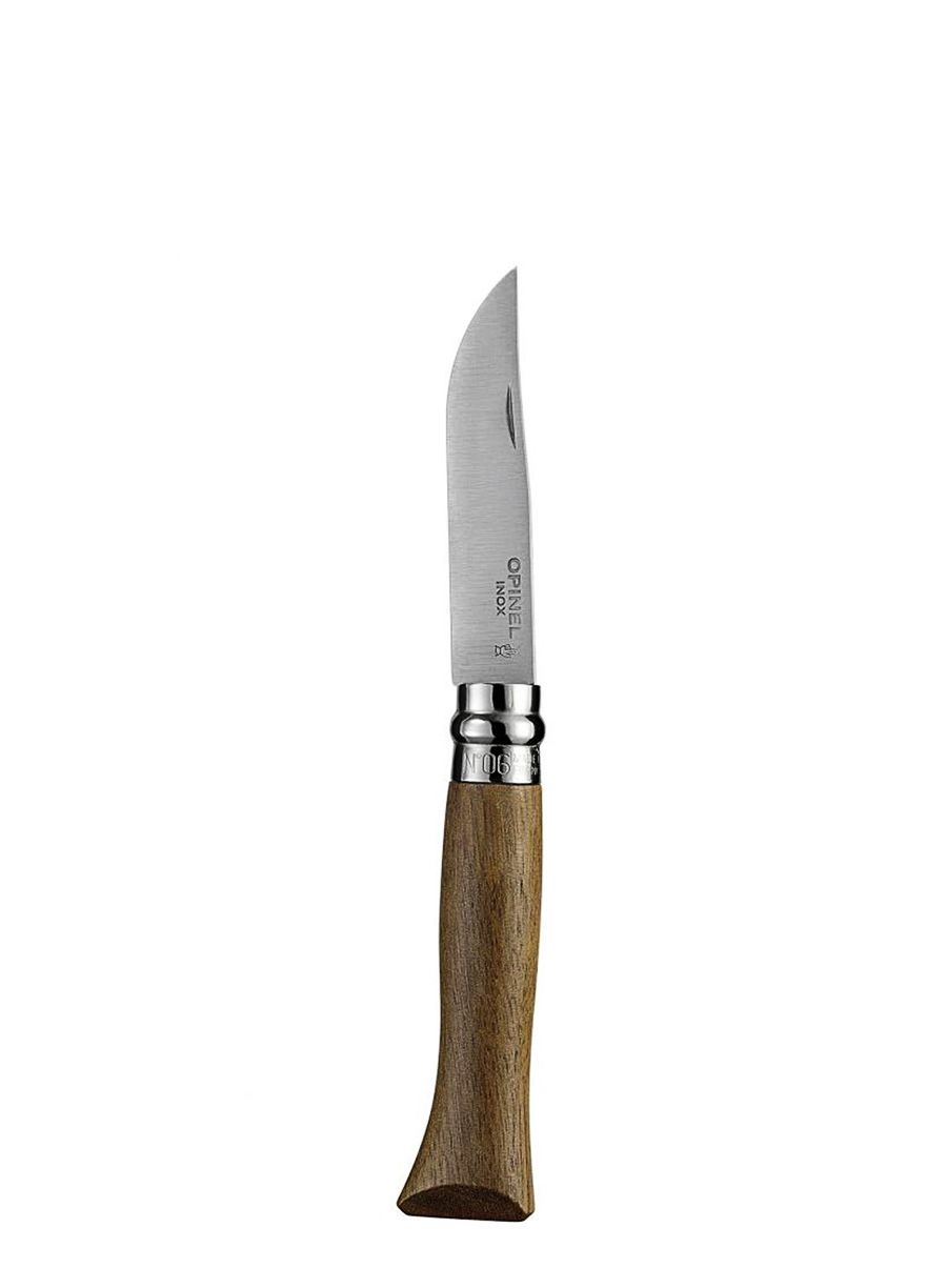 Туристически нож Opinel No.06 Inox Lux - walnut
