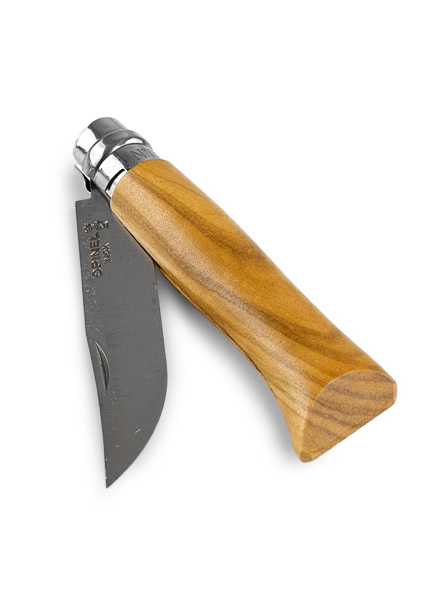 Туристически нож Opinel Inox Lux Olive No.08 - olive
