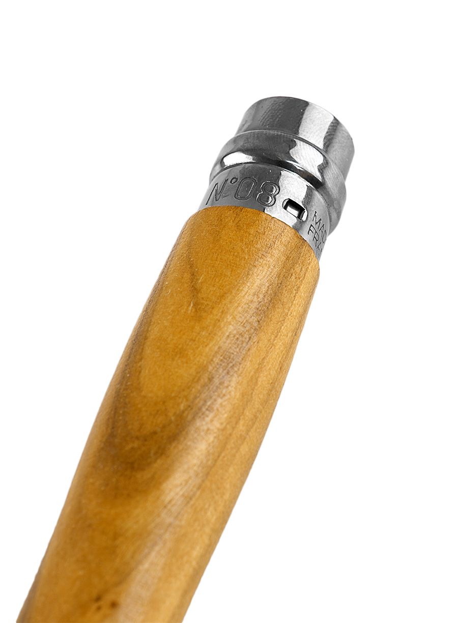 Туристически нож Opinel Inox Lux Olive No.08 - olive