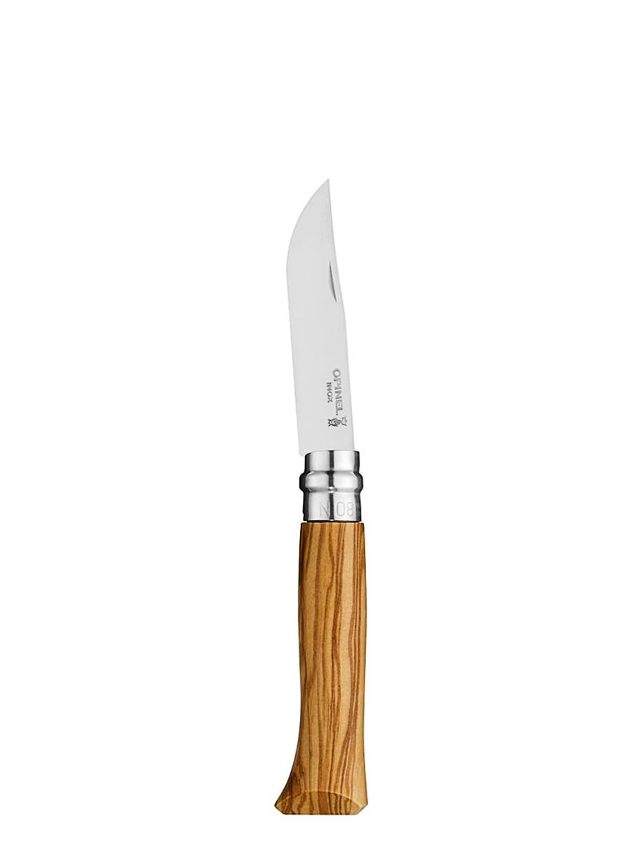 Туристически нож Opinel Inox Lux Olive No.08 - olive