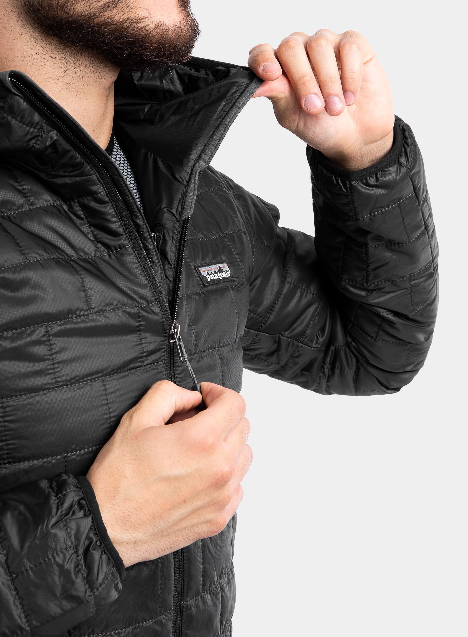 Яке Patagonia Nano Puff Hoody - black