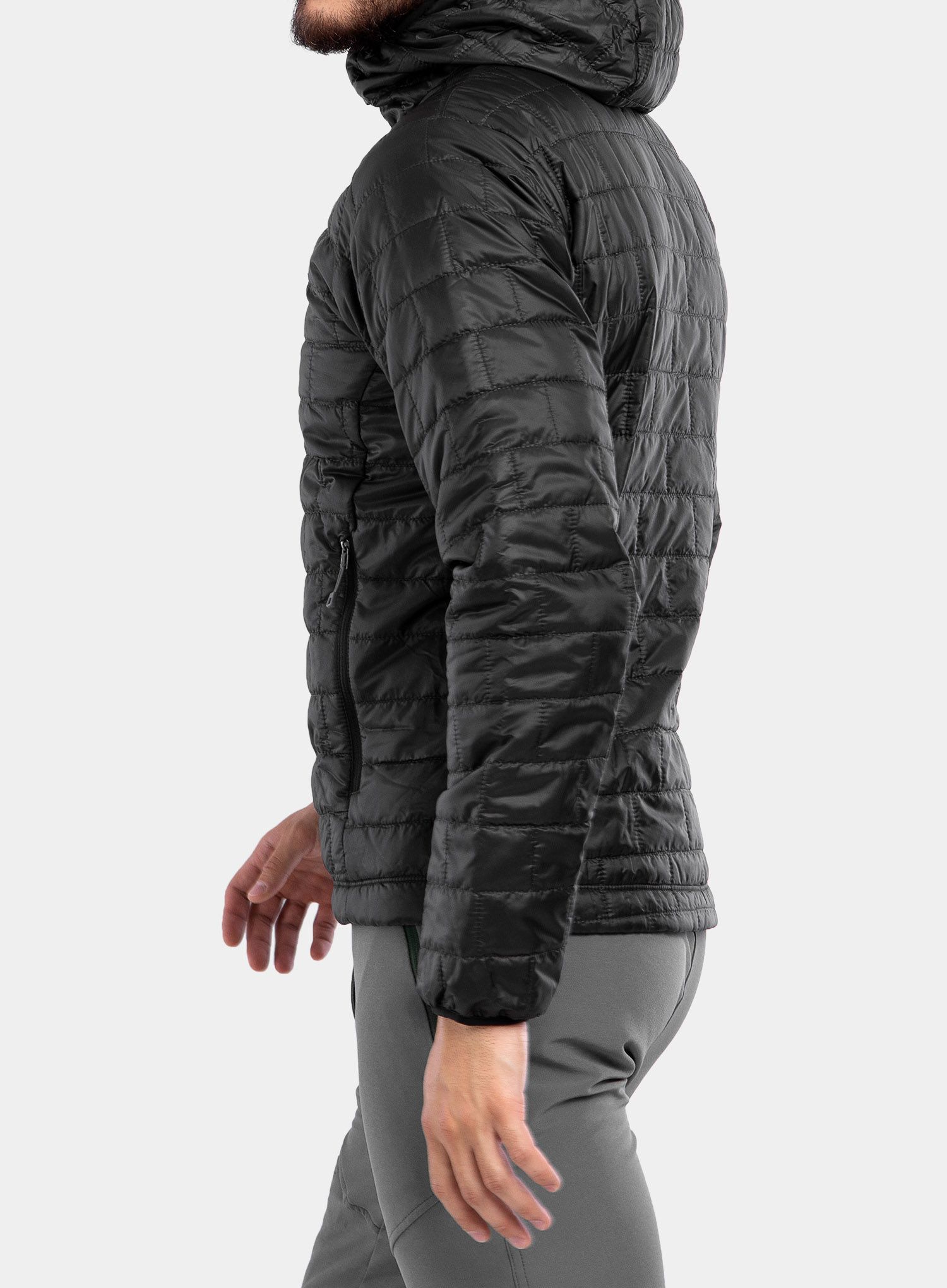 Яке Patagonia Nano Puff Hoody - black