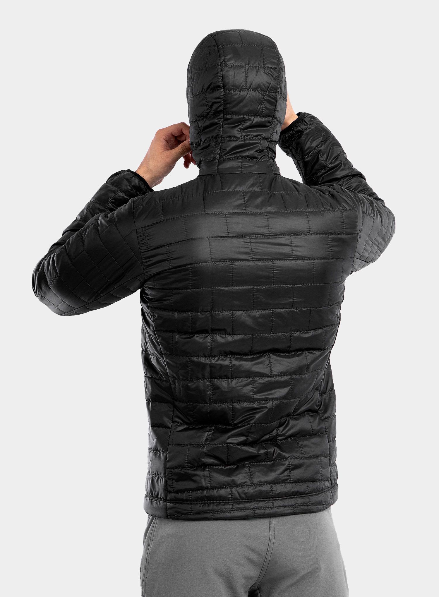 Яке Patagonia Nano Puff Hoody - black