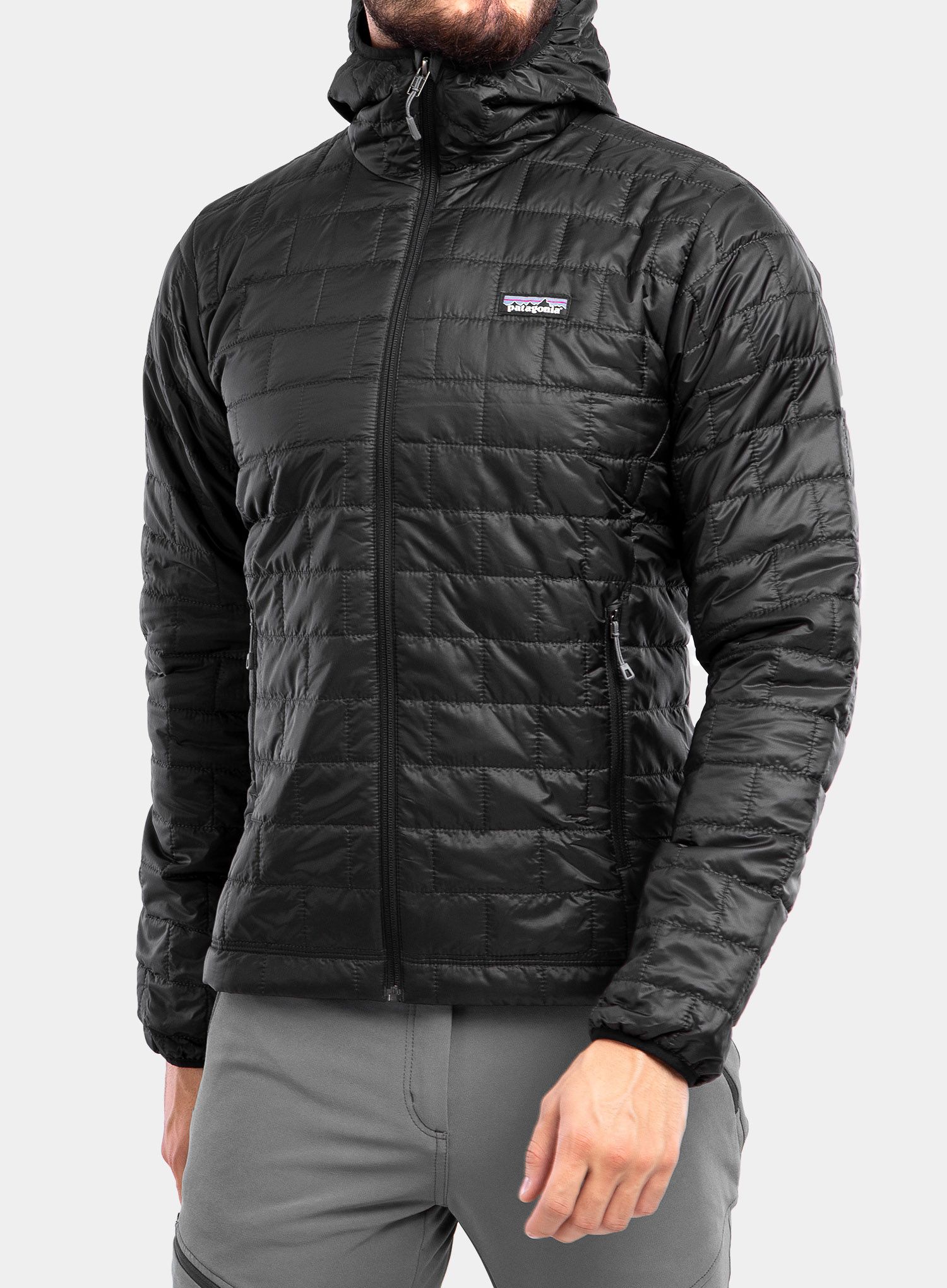 Яке Patagonia Nano Puff Hoody - black - photo number 14