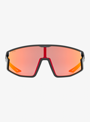 Детски очила Uvex Skyryse JR - black matt/mir.red