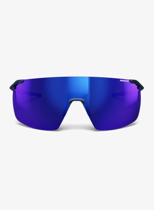 Фотохромни очила Julbo Faster L - Reactiv 1-3 HC - mat dark blue/brass