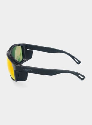 Поляризирани очила Majesty Vertex - matt black/polarised red ruby