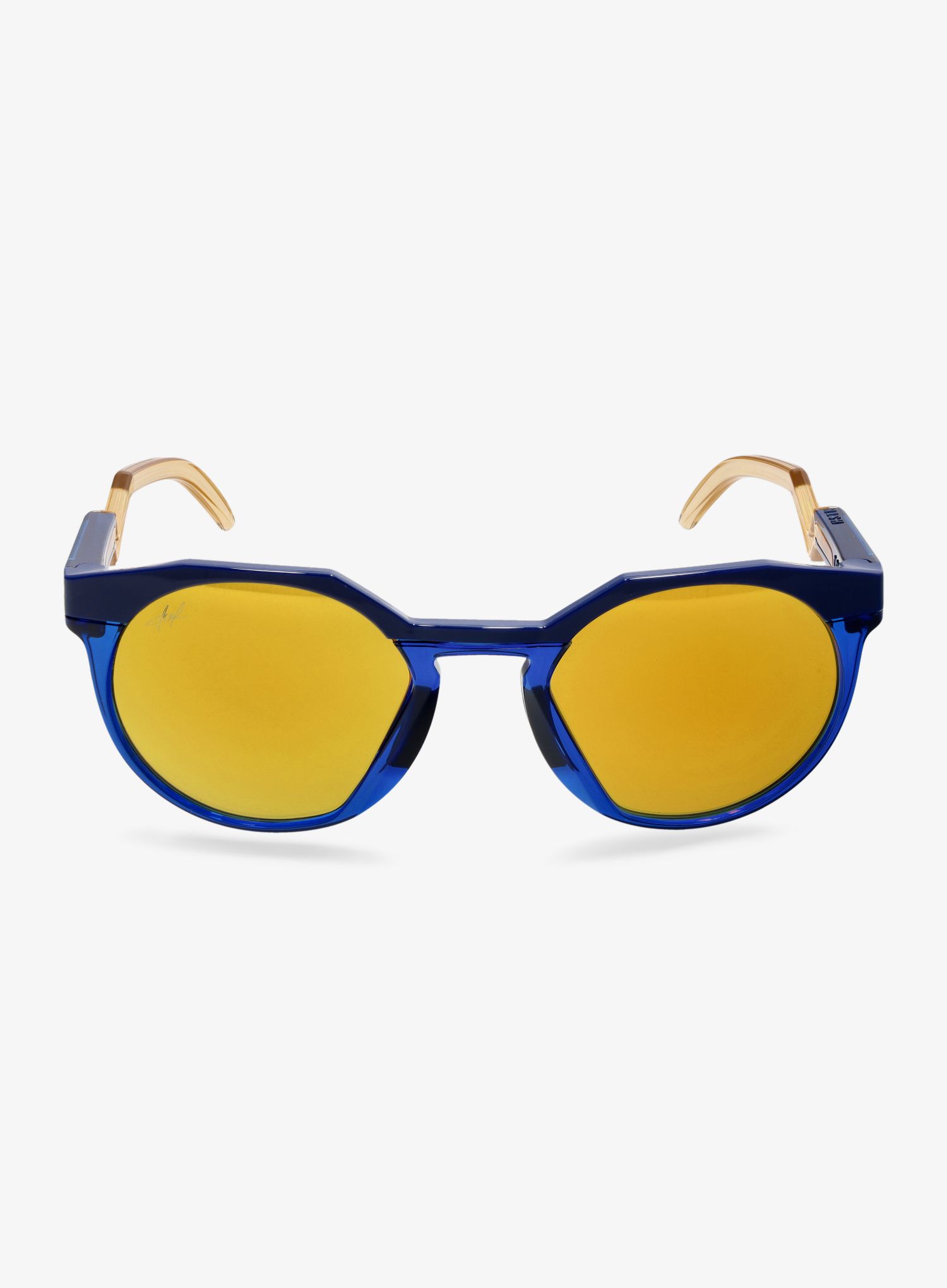 Поляризирани очила Oakley HSTN - navy/trans blue/prizm 24k pol