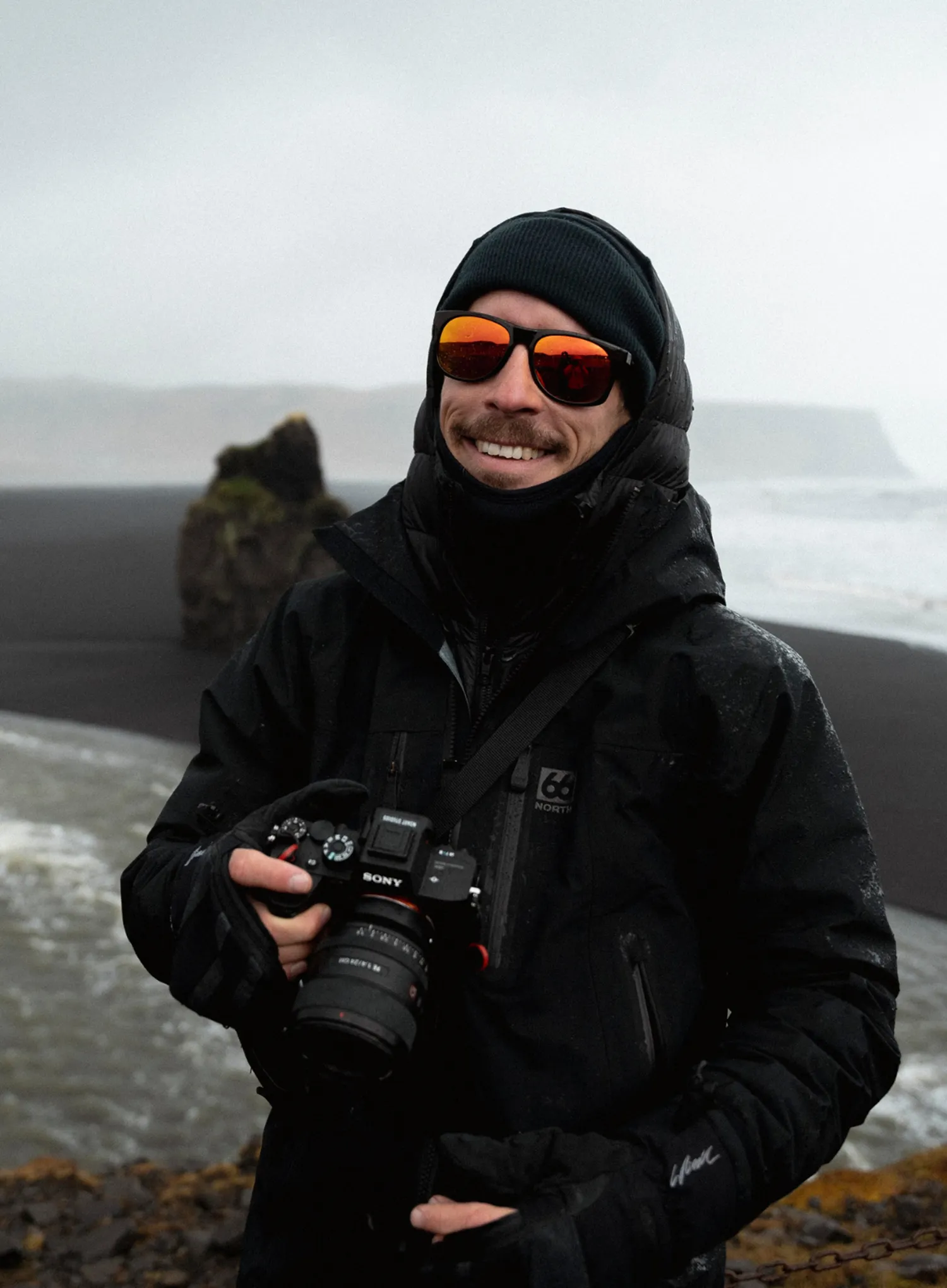 Поляризирани очила Vallon Ventures Polarized - brown/orange