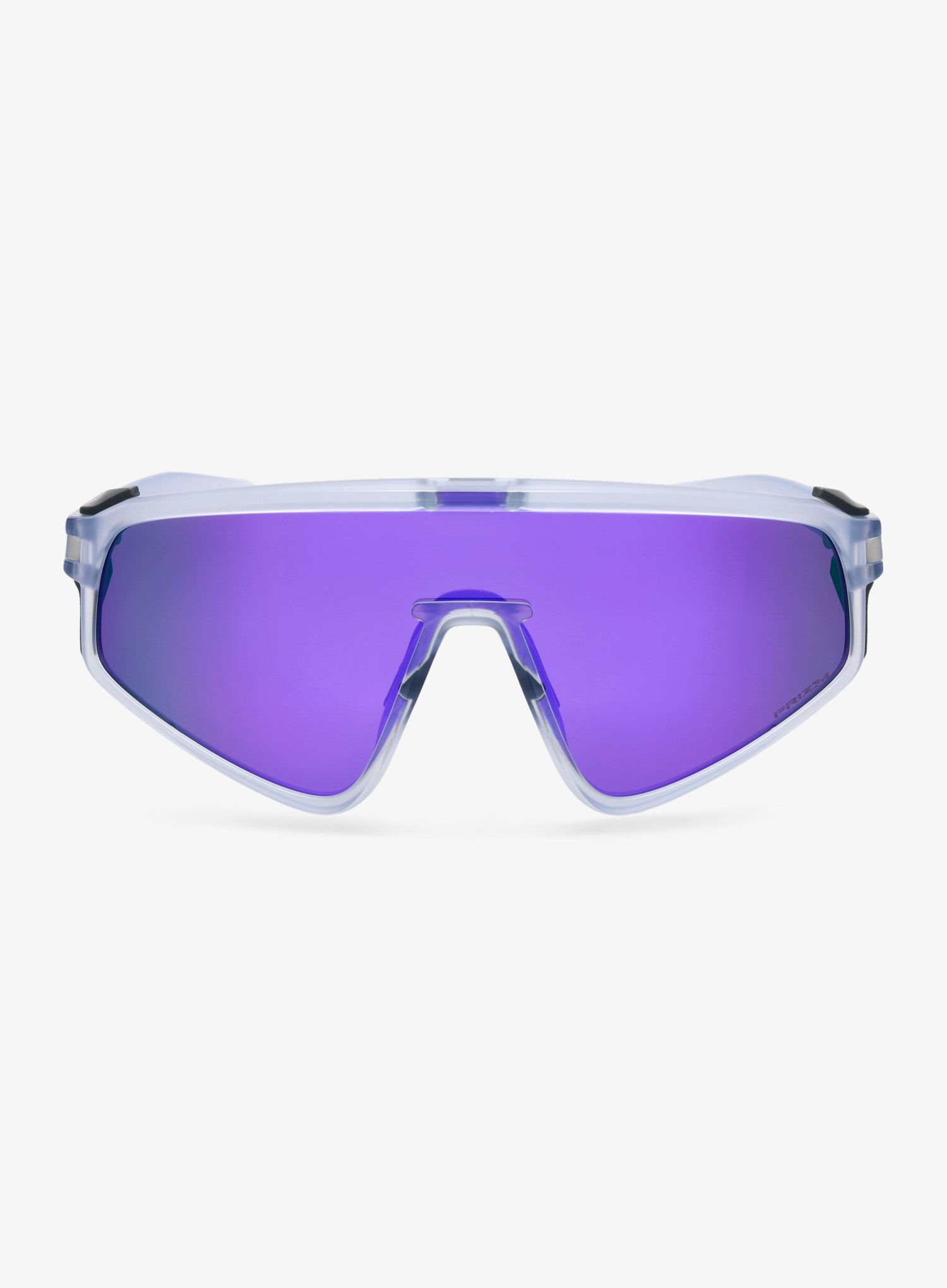 Слънчеви очила Oakley Latch Panel - matte clear/prizm violet