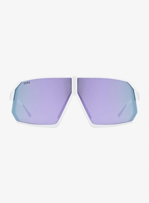 Слънчеви очила Uvex Sportstyle 237 - white matt/mirror lavender