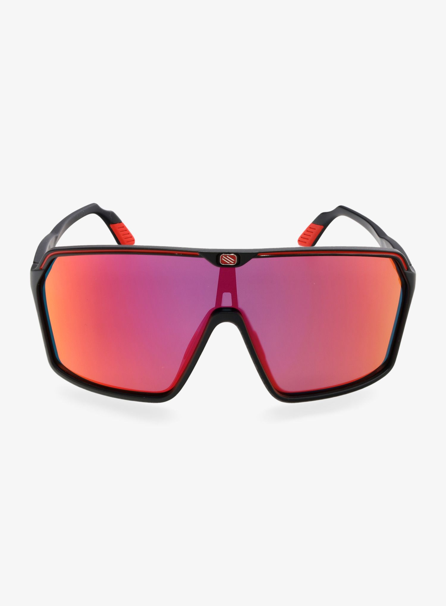 Велосипедни очила Rudy Project Spinshield - black matte/multilaser red