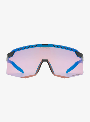 Велосипедни очила Uvex Pace Stage CV - black matt /mir. blue