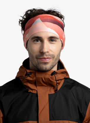 Лента за глава Buff Thermonet Headband - munke flame