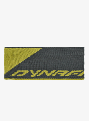 Лента за глава Dynafit Leopard Logo Headband - golden lime