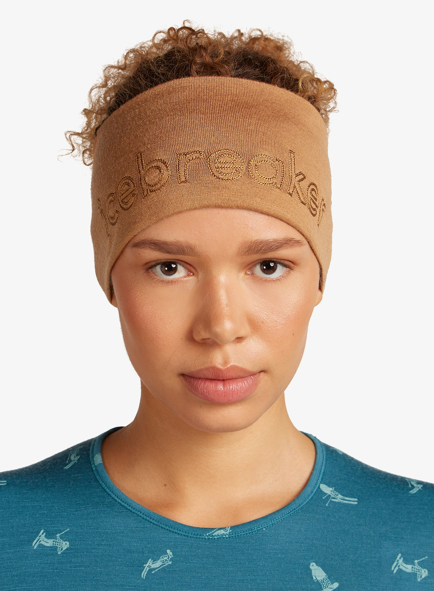 Лента за глава Icebreaker Merino 260 Tech Headband - trail