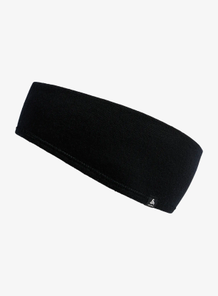 Лента за глава Odlo Merino Warm Headband - black