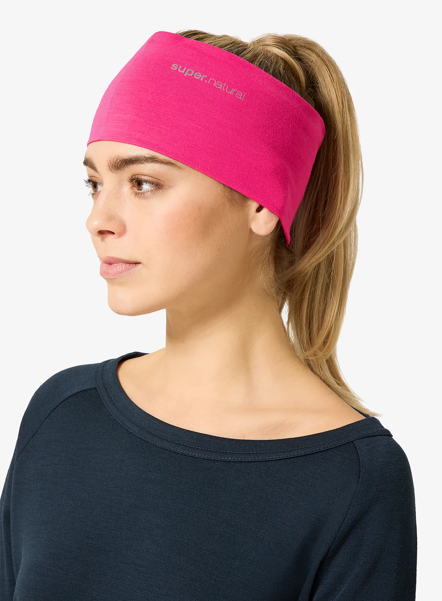 Лента за глава Super.natural Wanderlust Headband - pinky rose