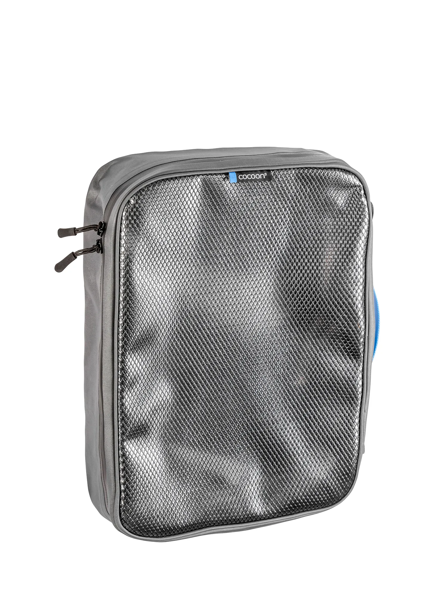 Органайзер за пътуване Cocoon Packing Cube - Laminated Net Top L - grey/black