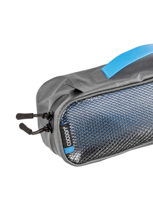 Органайзер за пътуване Cocoon Packing Cube - Laminated Net Top S - grey/blue