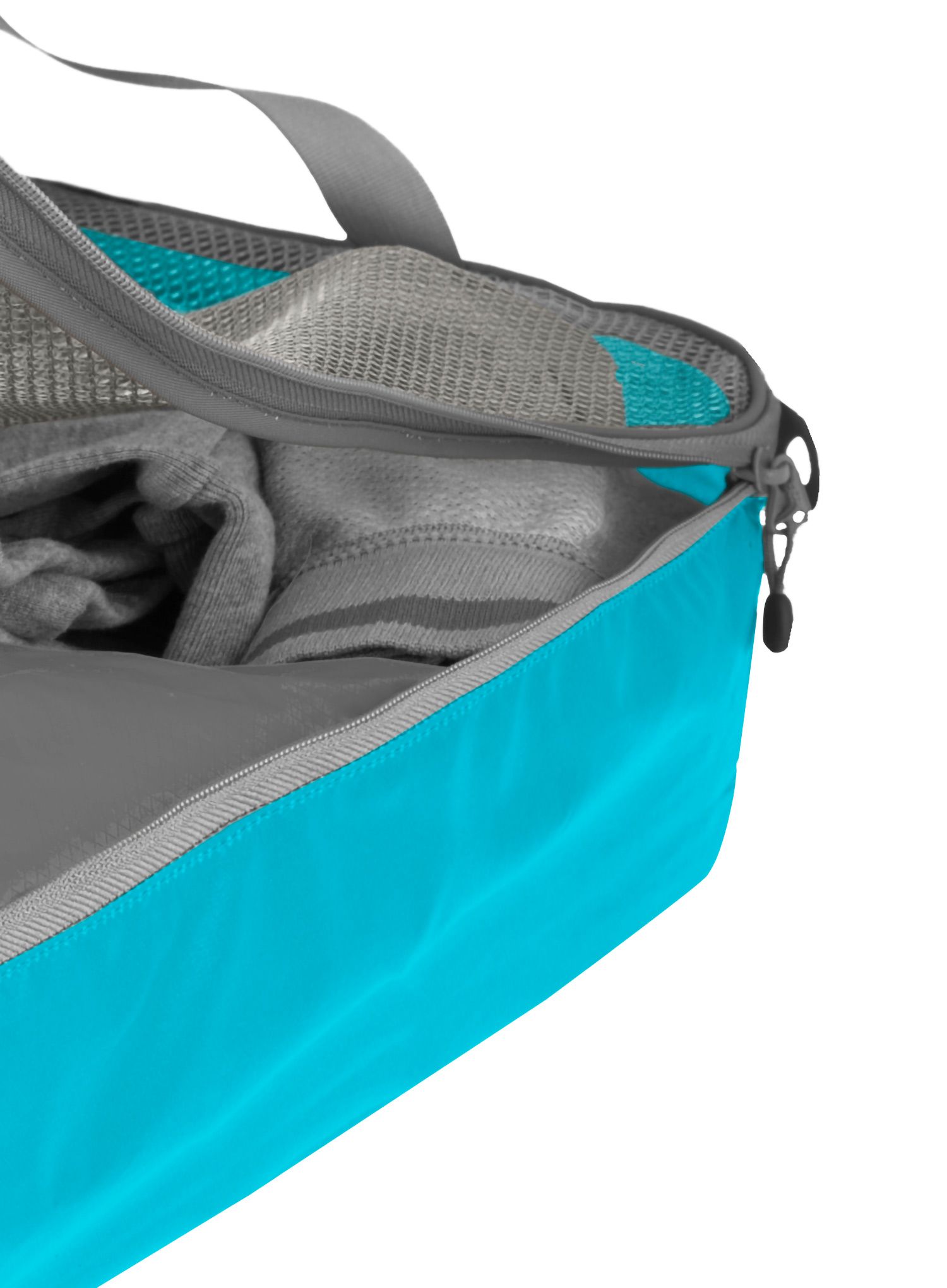 Органайзер за пътуване Sea To Summit Ultra-Sil Garment Mesh Bag Large - blue atoll