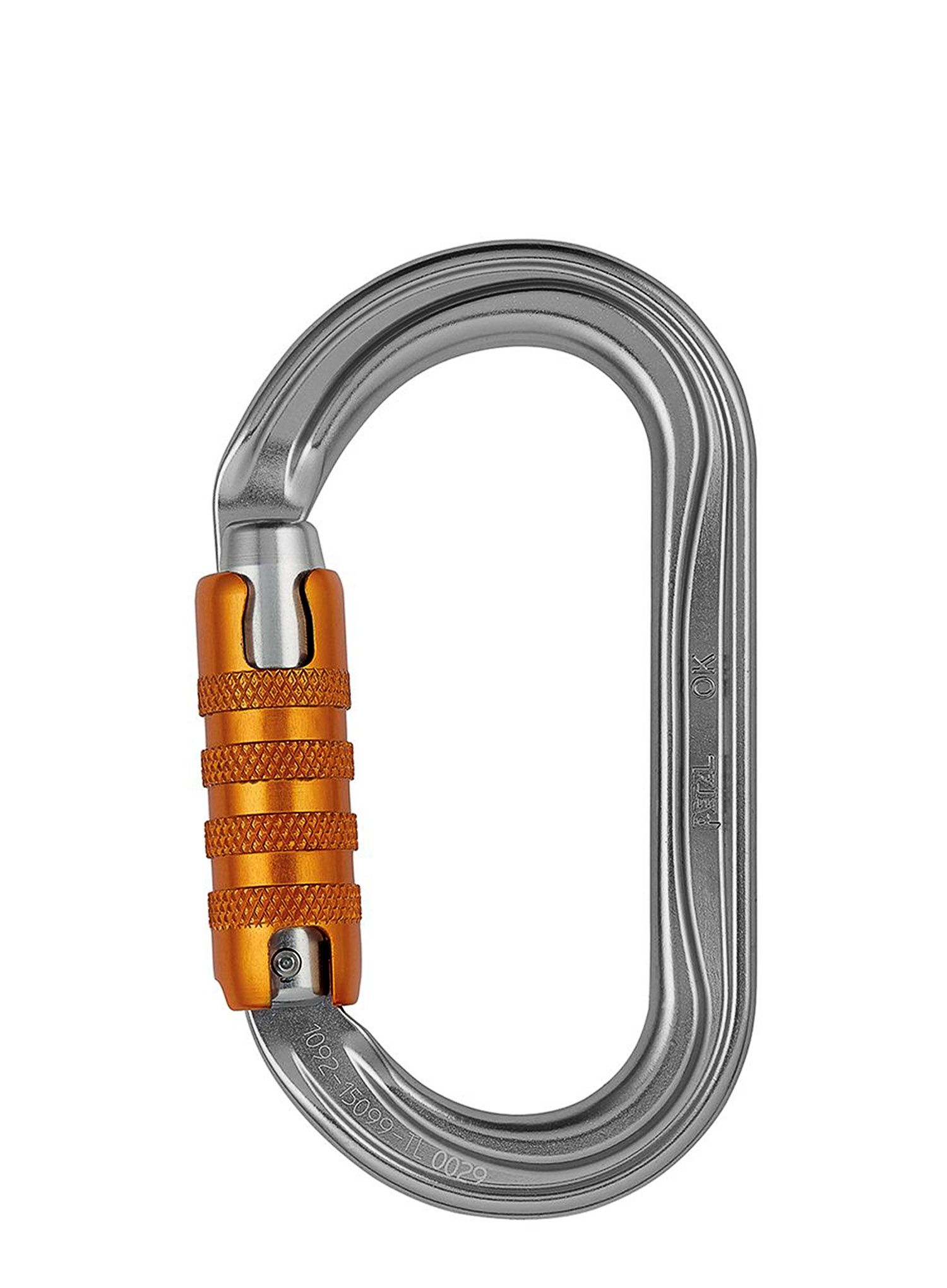 Катерачен карабинер Petzl OK Triact-Lock - gray