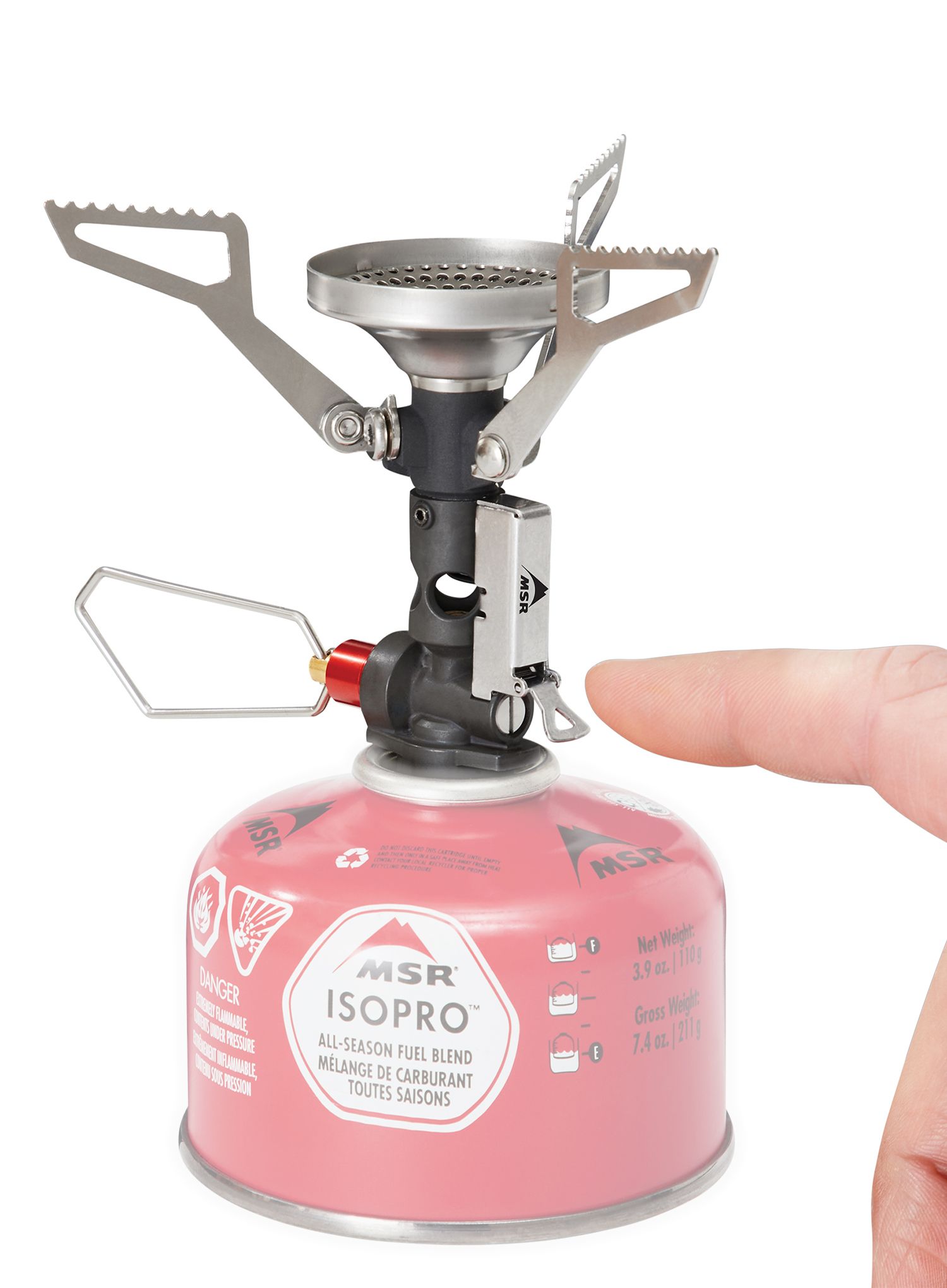 Туристически газов котлон MSR Pocket Rocket Deluxe
