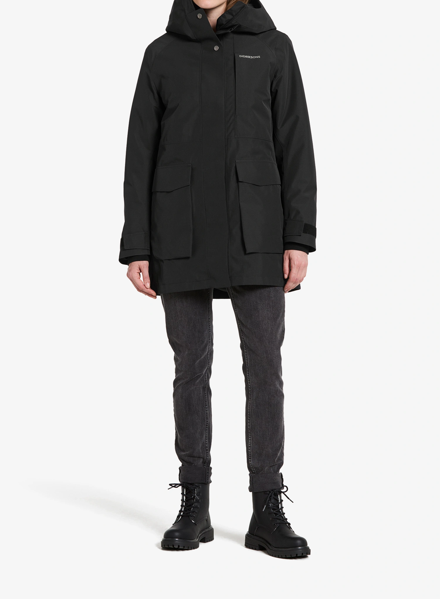 Дамска зимна парка Didriksons Harriet Parka - black