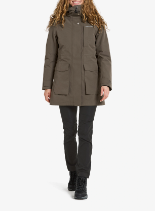 Дамска зимна парка Didriksons Harriet Parka - mocha brown