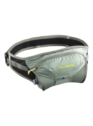 Колан за бягане Salomon Cross Belt 1 Bottle - green milieu/agave green