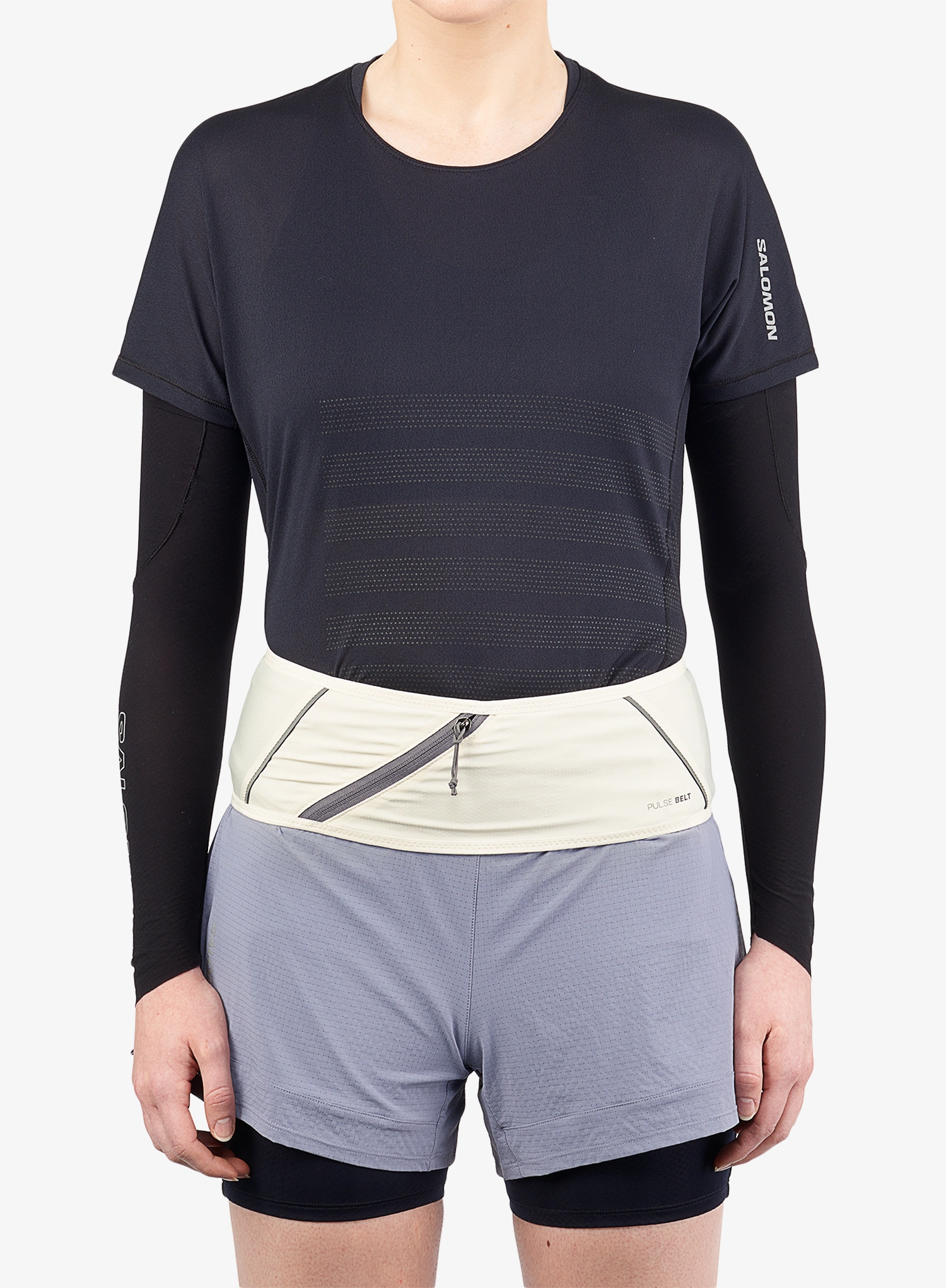 Колан за бягане Salomon Pulse Belt - icicle/castelrock
