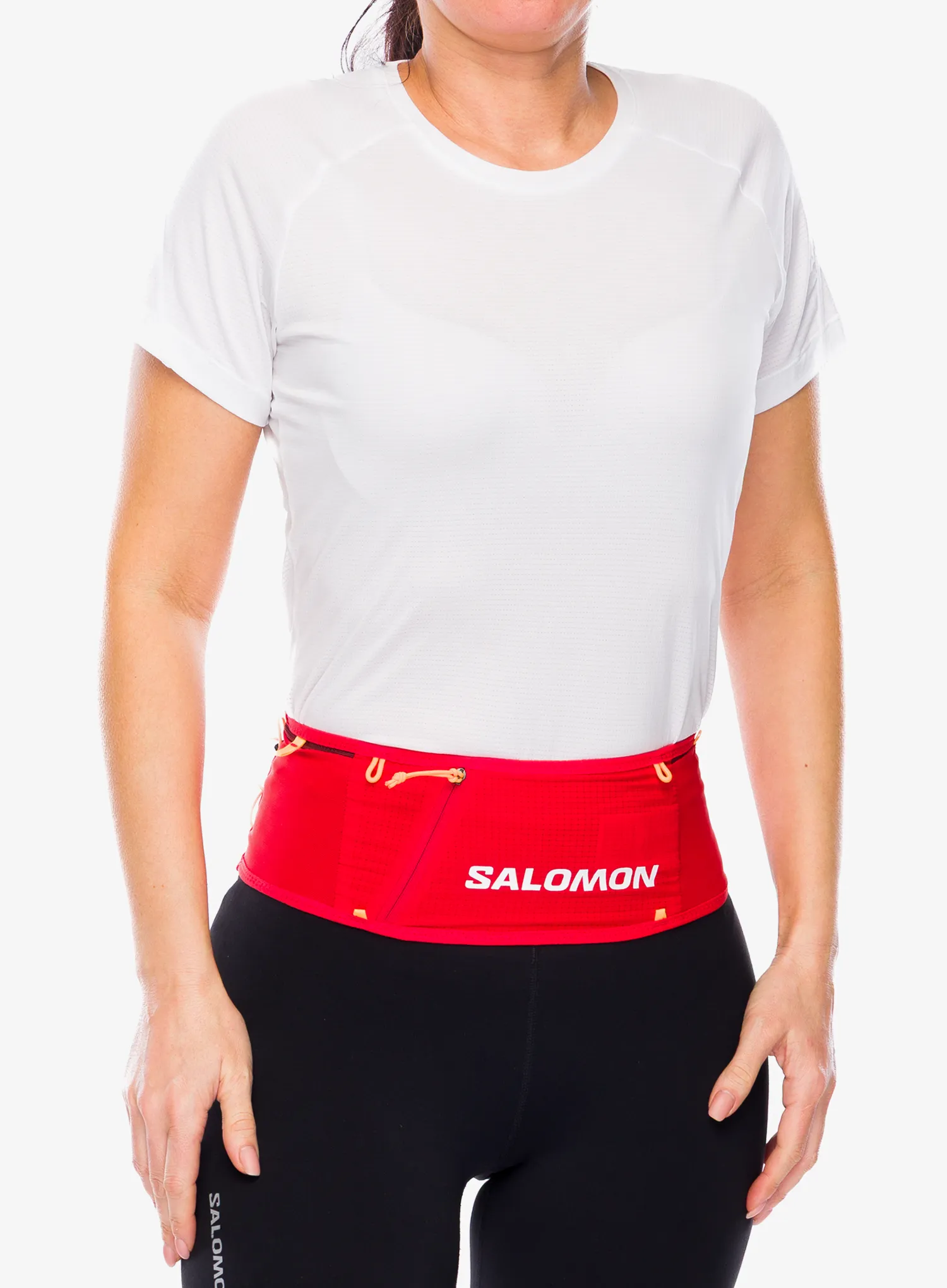 Колан за бягане Salomon S/Lab Belt - fiery red/andorra/orange