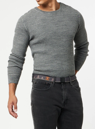 Колан за панталони Arcade Blackwood Slim - charcoal/blush