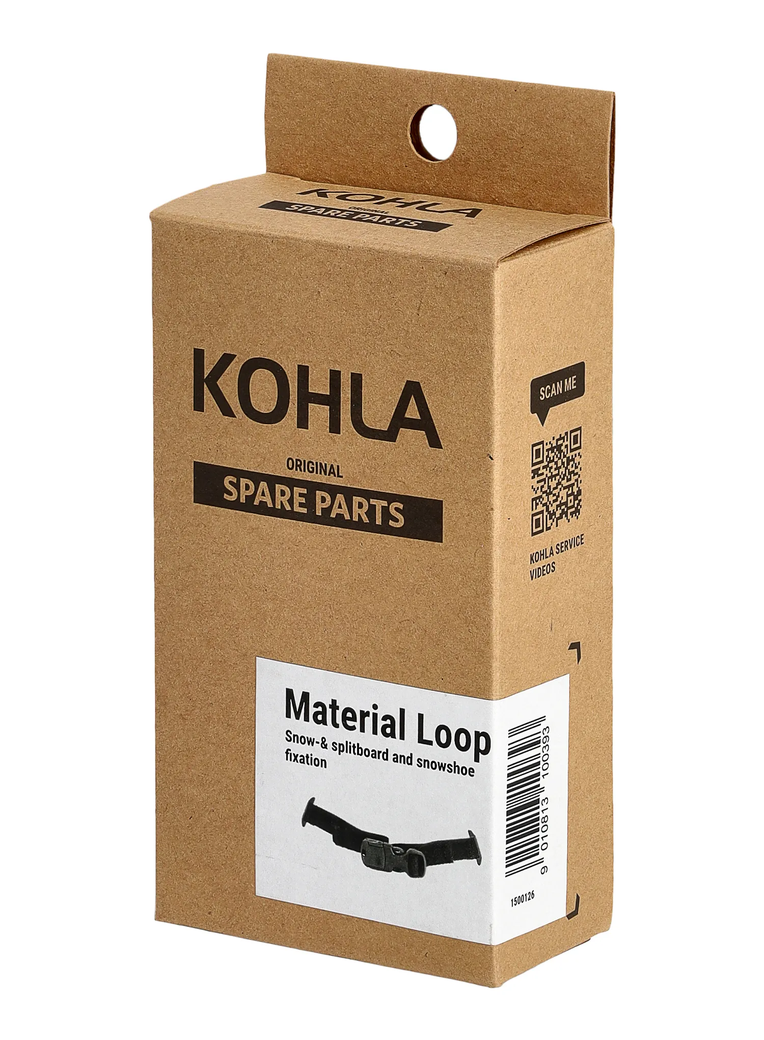 Пристягащи каишки Kohla Material Loop - black
