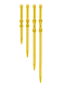 Пристягащи каишки Sea to Summit Stretch-Loc Strap Set - sulphur