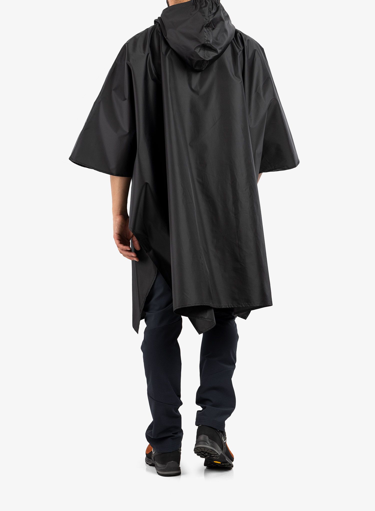 Туристическа пелерина Trekmates Poncho Basic - black