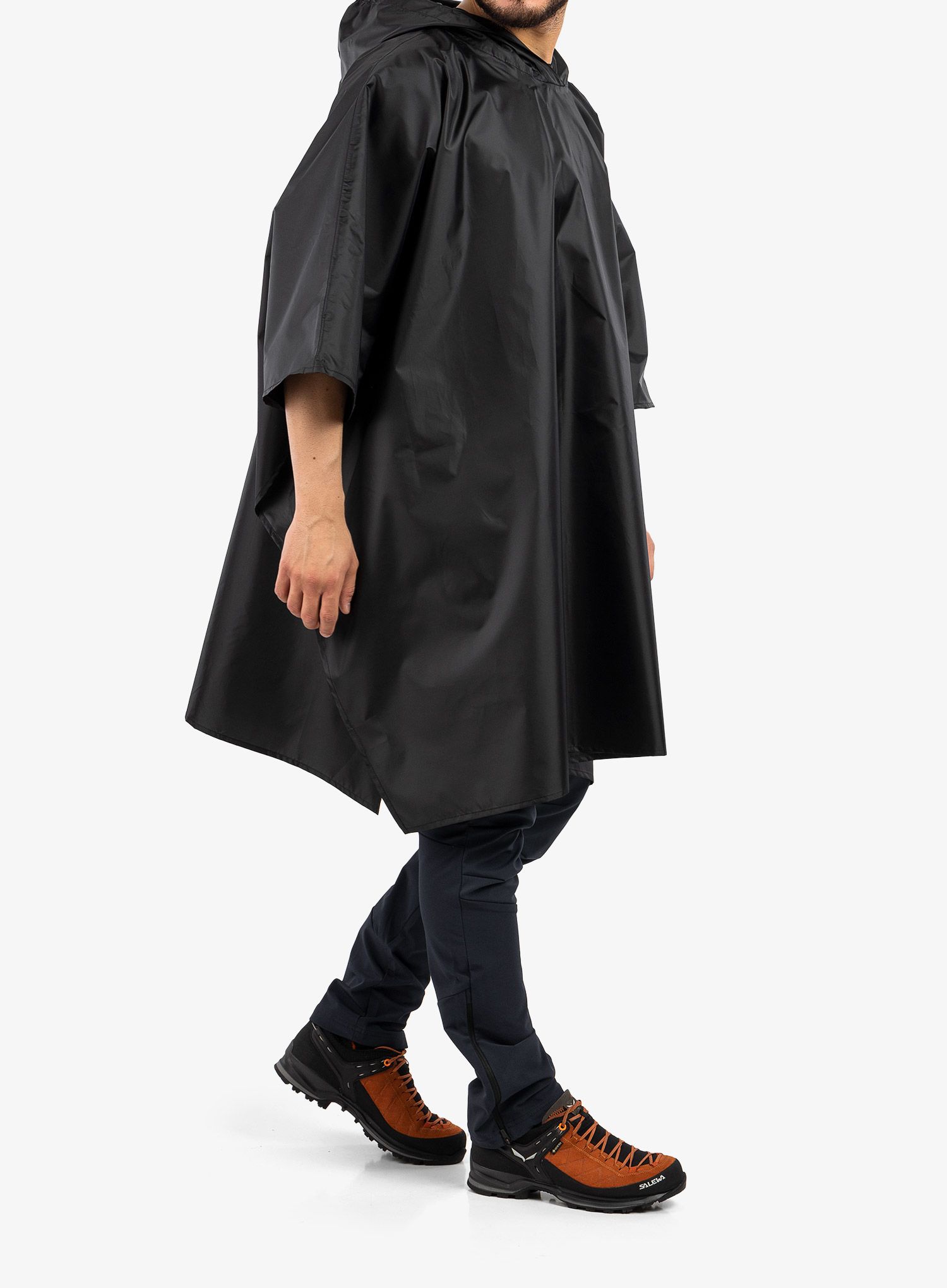 Туристическа пелерина Trekmates Poncho Basic - black