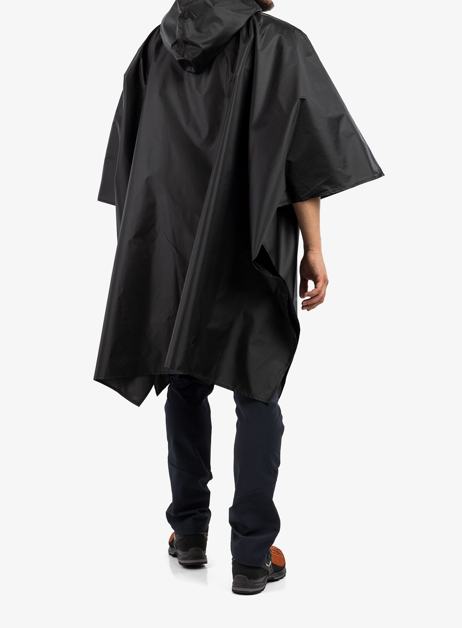 Туристическа пелерина Trekmates Poncho Basic - black