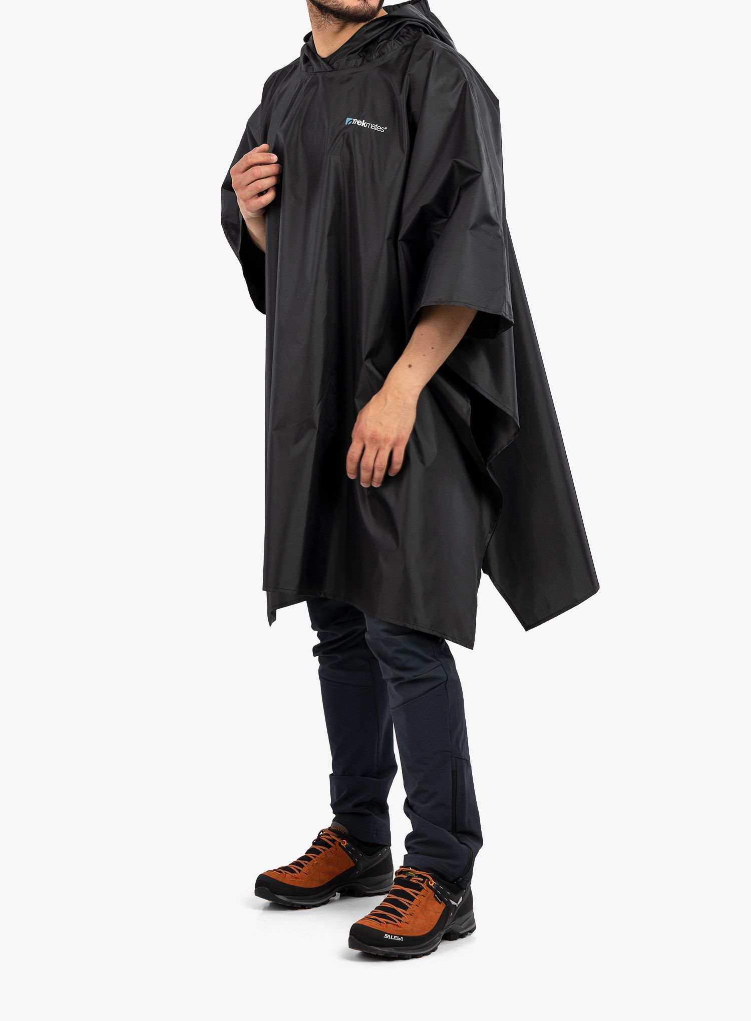 Туристическа пелерина Trekmates Poncho Basic - black