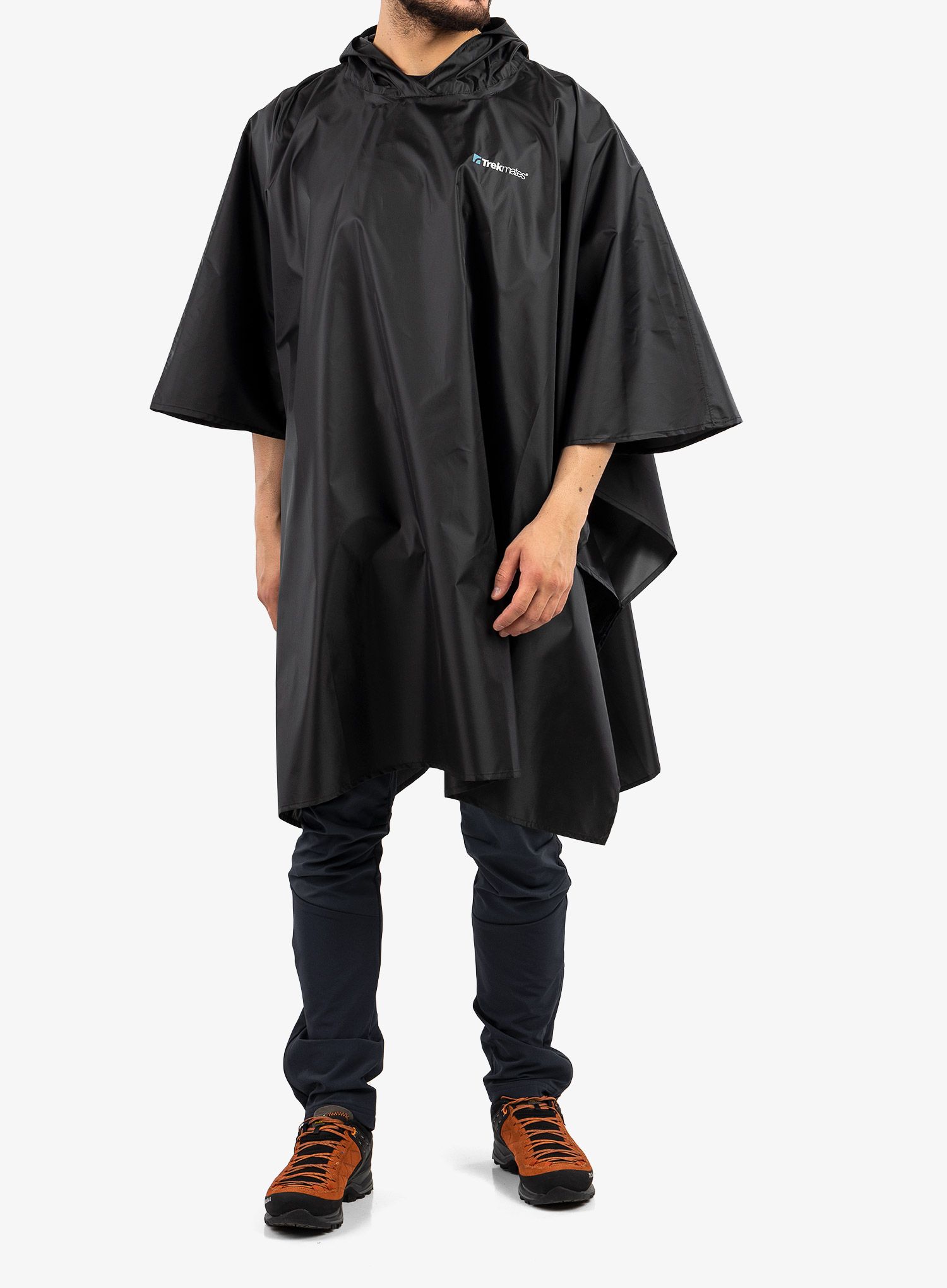 Туристическа пелерина Trekmates Poncho Basic - black