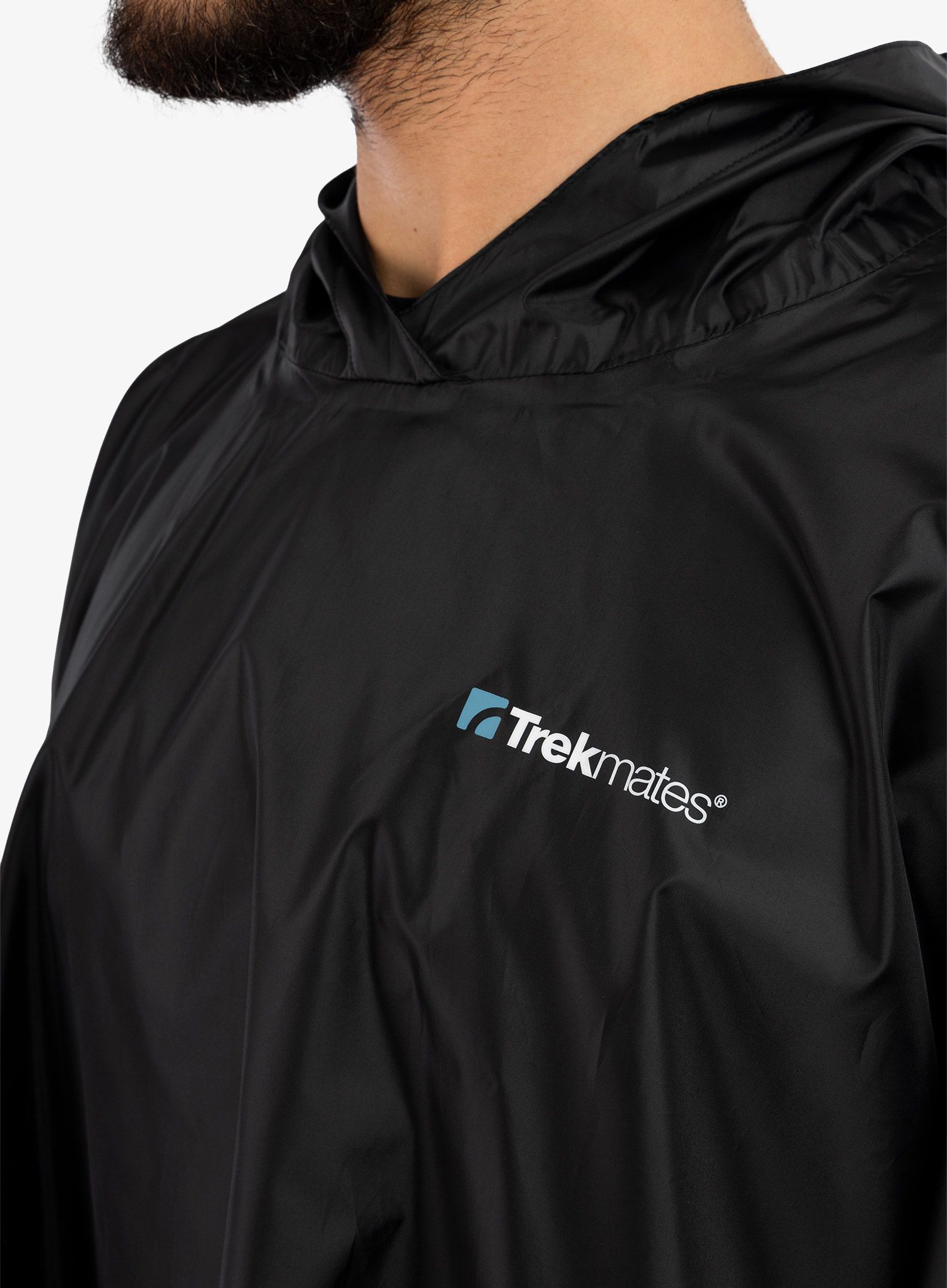 Туристическа пелерина Trekmates Poncho Basic - black
